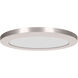 ModPLUS LED 12 inch Chrome Flush Mount Ceiling Light