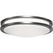 Solero II LED 16.5 inch Bronze Flush Mount Ceiling Light