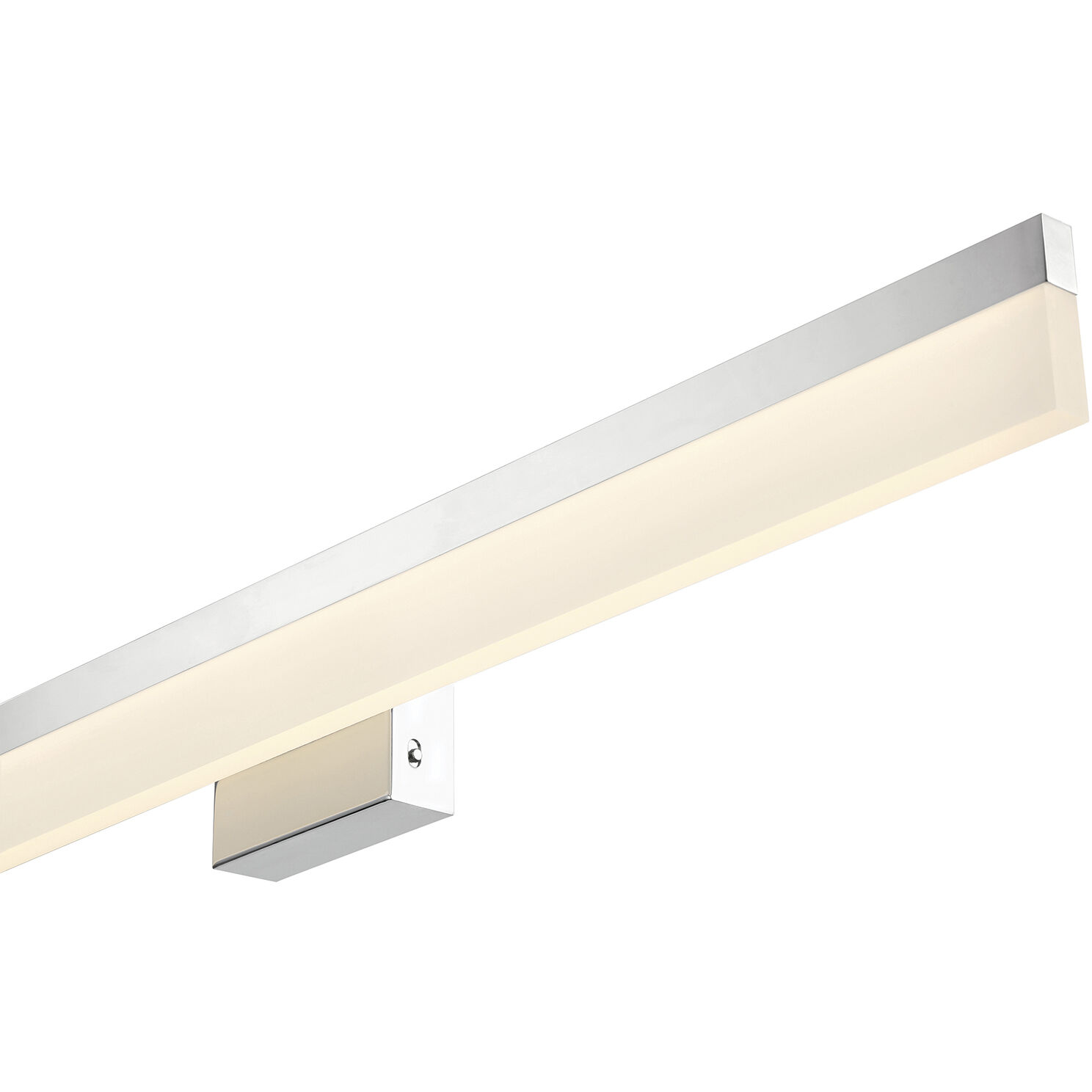 Loft LED 24 inch Chrome and Frosted Bath Vanity Wall Light