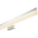Loft LED 24 inch Chrome and Frosted Bath Vanity Wall Light