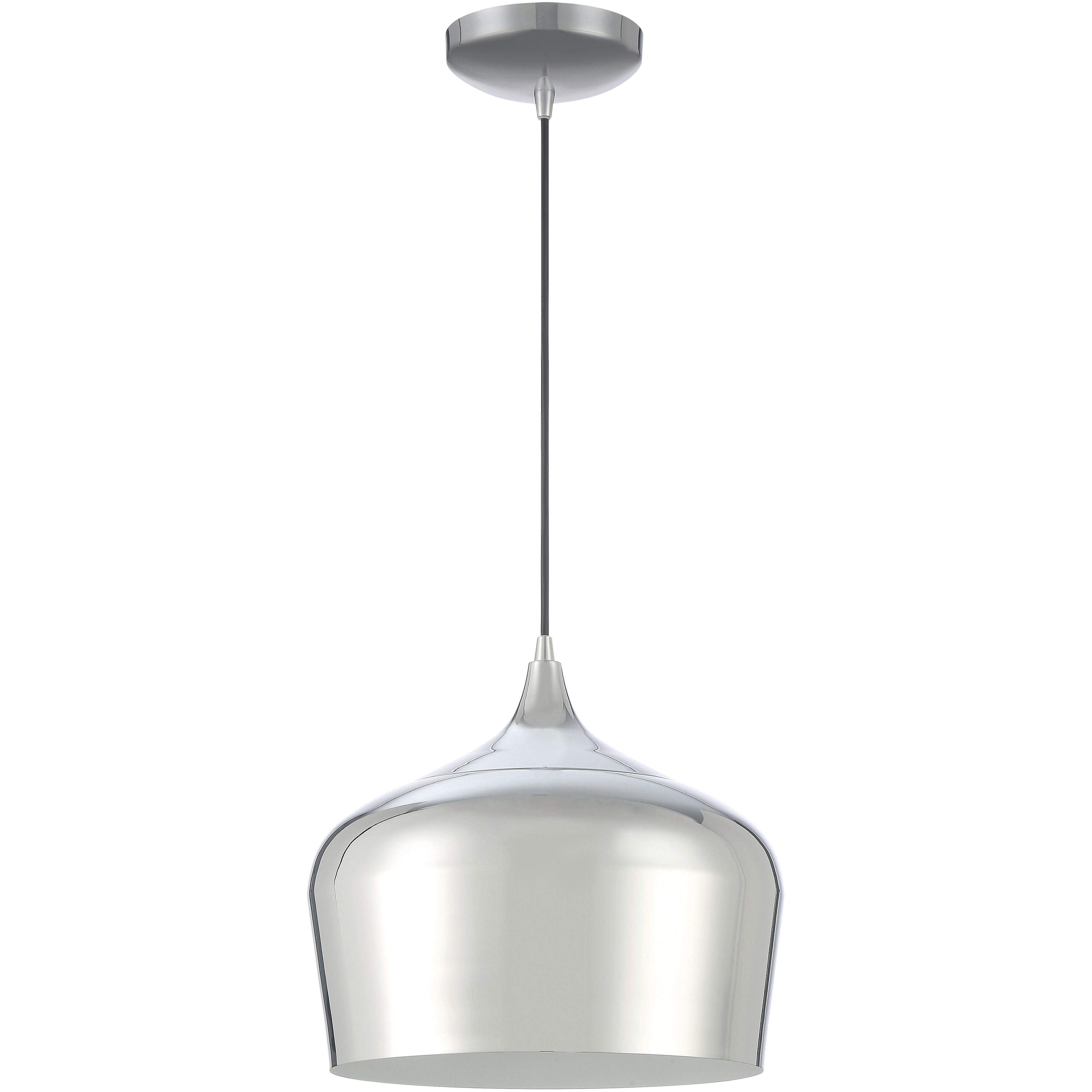 Blend 12 inch Chrome Pendant Ceiling Light