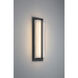 Driftwood 6 inch Black ADA Wall Sconce Wall Light