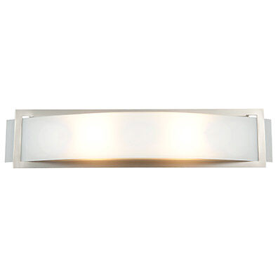 Argon 2 Light 22.5 inch Brushed Steel ADA Wall Sconce Wall Light