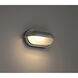 Nauticus 1 Light 4 inch Satin Outdoor Wall Sconce