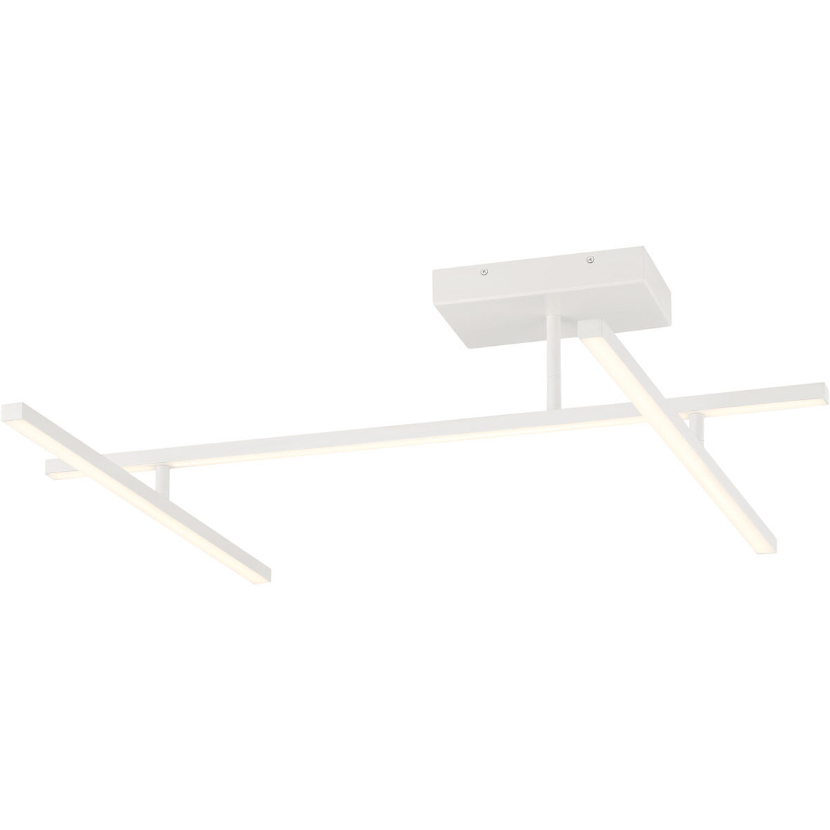 Duo 1 Light 4.75 inch Semi-Flush Mount