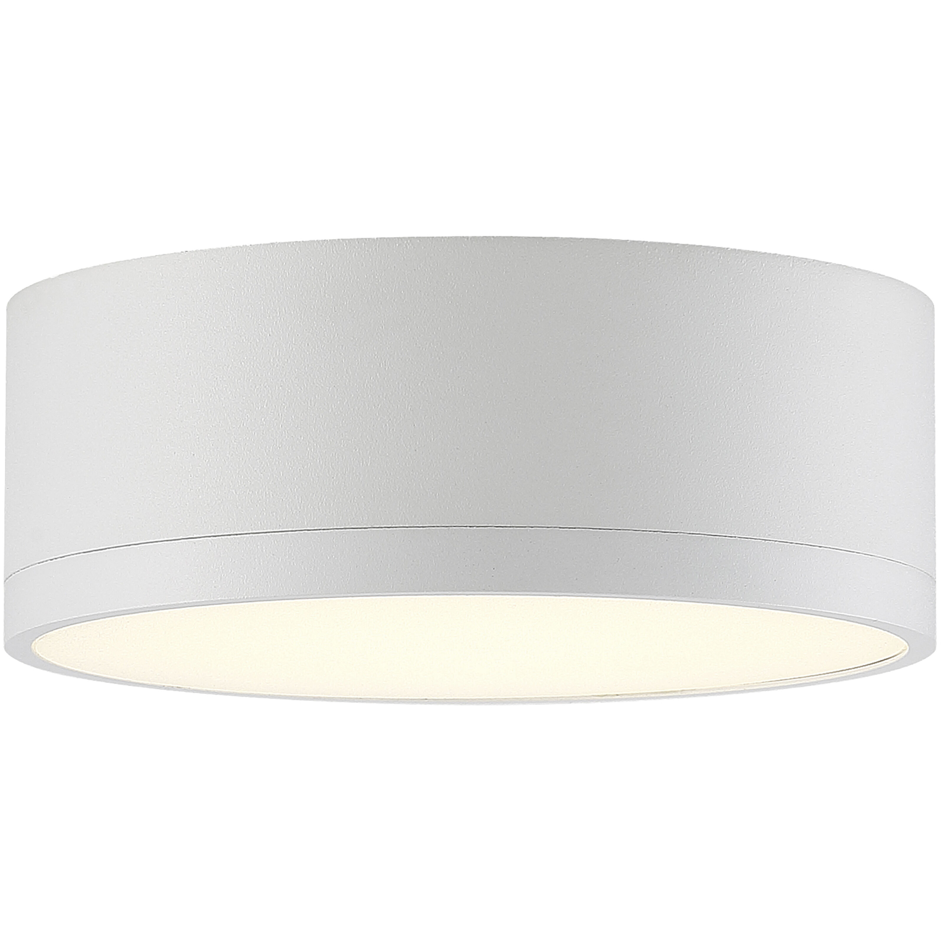 Beat LED 6.75 inch White Flush Mount Ceiling Light