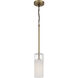 Ole' 1 Light 4 inch Antique Brushed Brass Pendant Ceiling Light