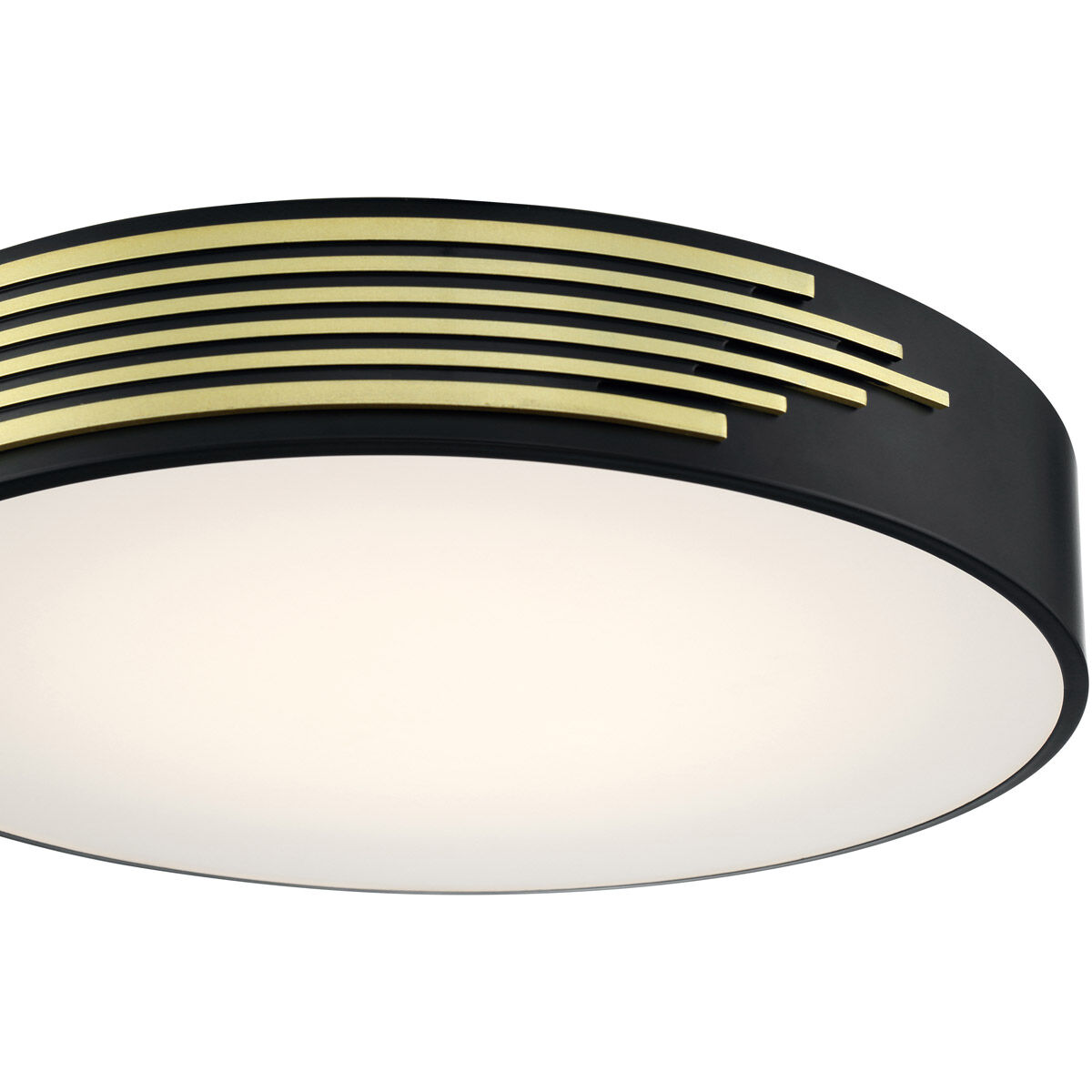 Maestro LED 18 inch Black Flush Mount Ceiling Light