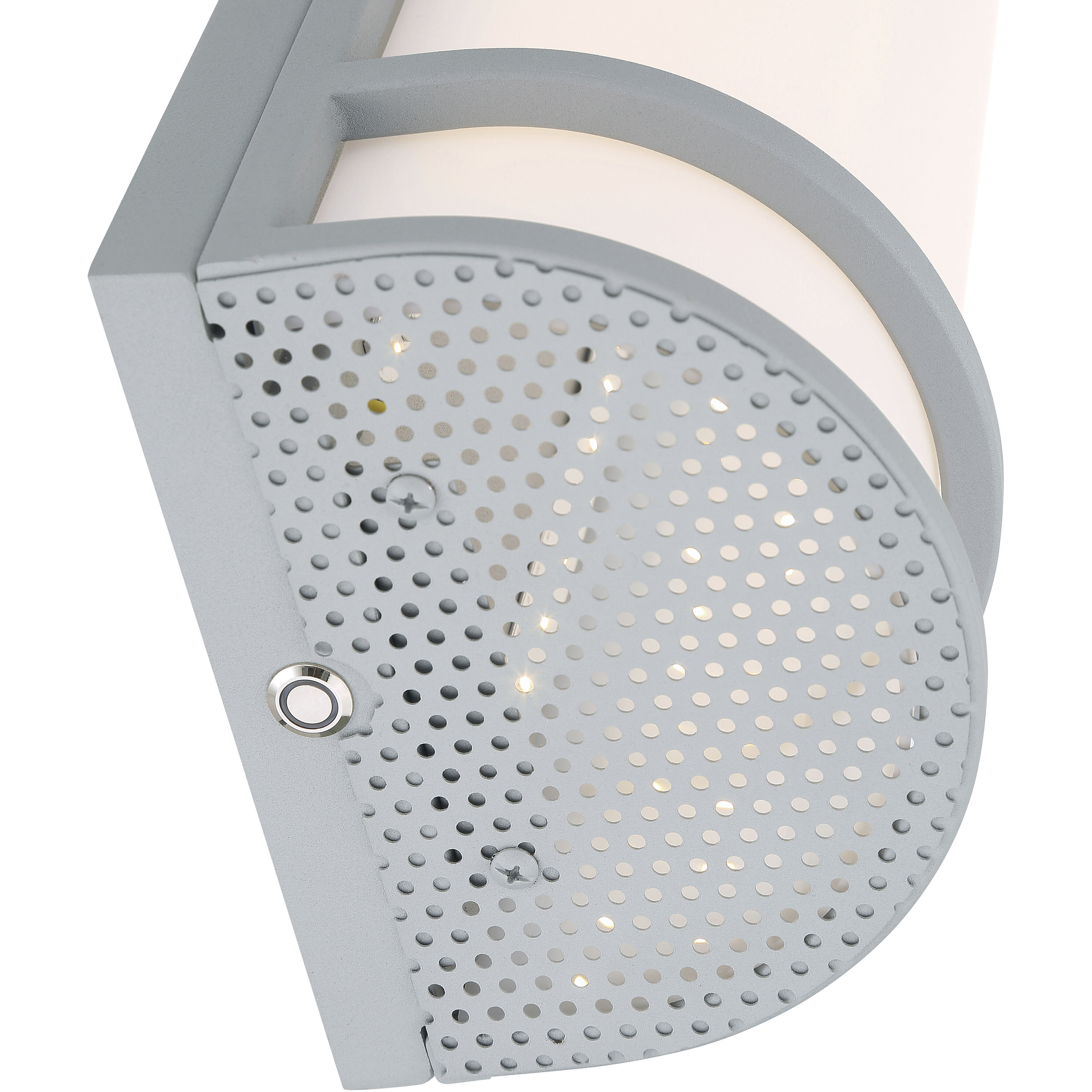 Cove 1 Light 18 inch Satin Outdoor Wall Sconce