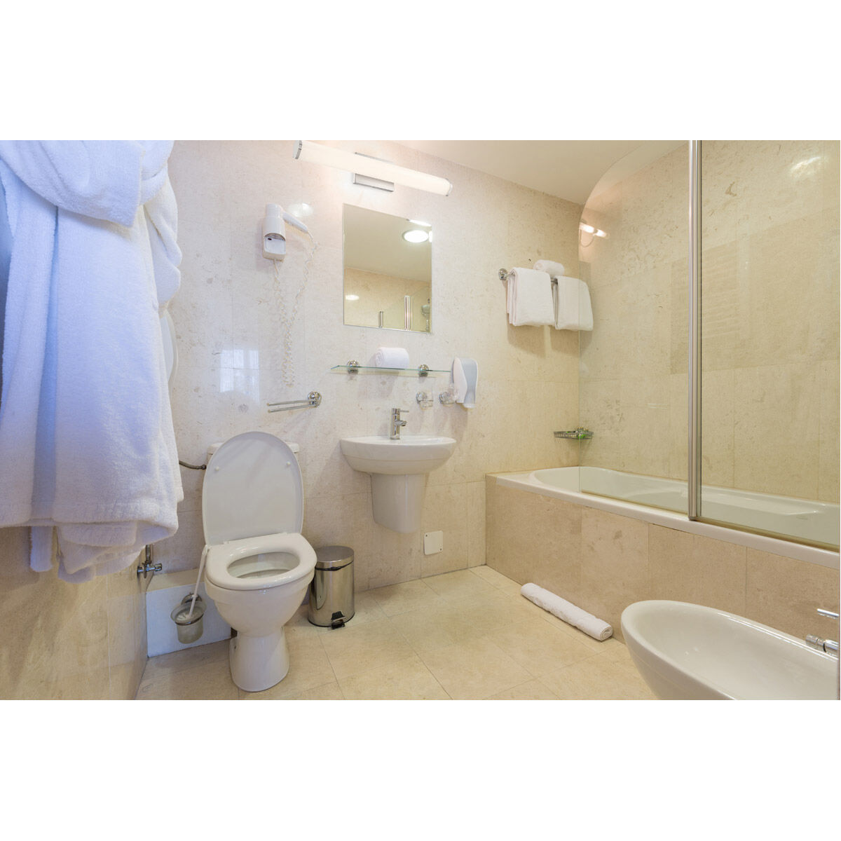 Summit LED 24 inch Brushed Steel Vanity Light Wall Light