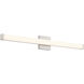 Maxx 36 inch Brushed Steel Vanity/Bath Bar Wall Light