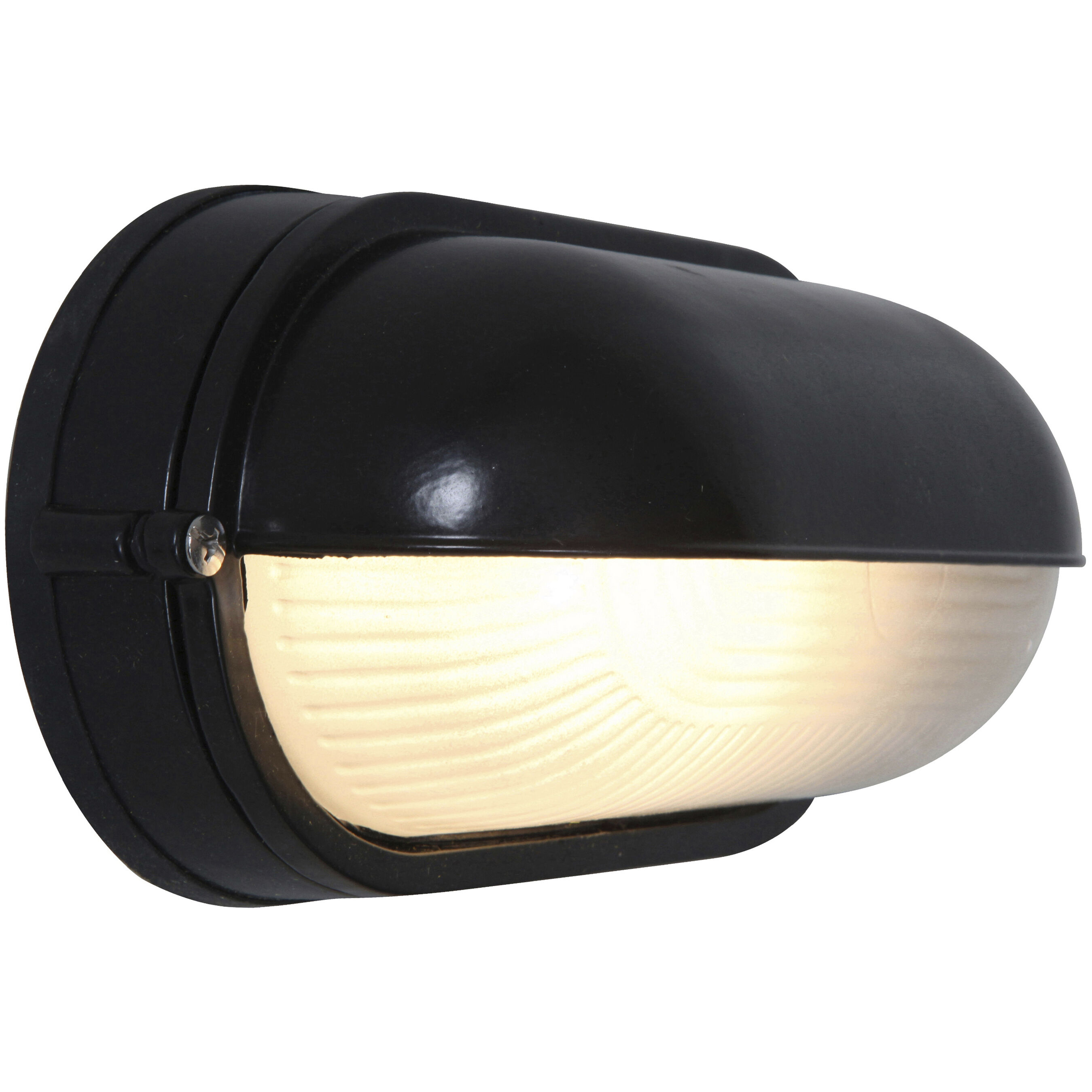 Nauticus LED 4.25 inch Black Bulkhead