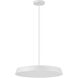 Tallinn LED 18 inch Matte White and White Pendant Ceiling Light