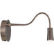 Epiphanie LED 5 inch Bronze Wall Task Light Wall Light