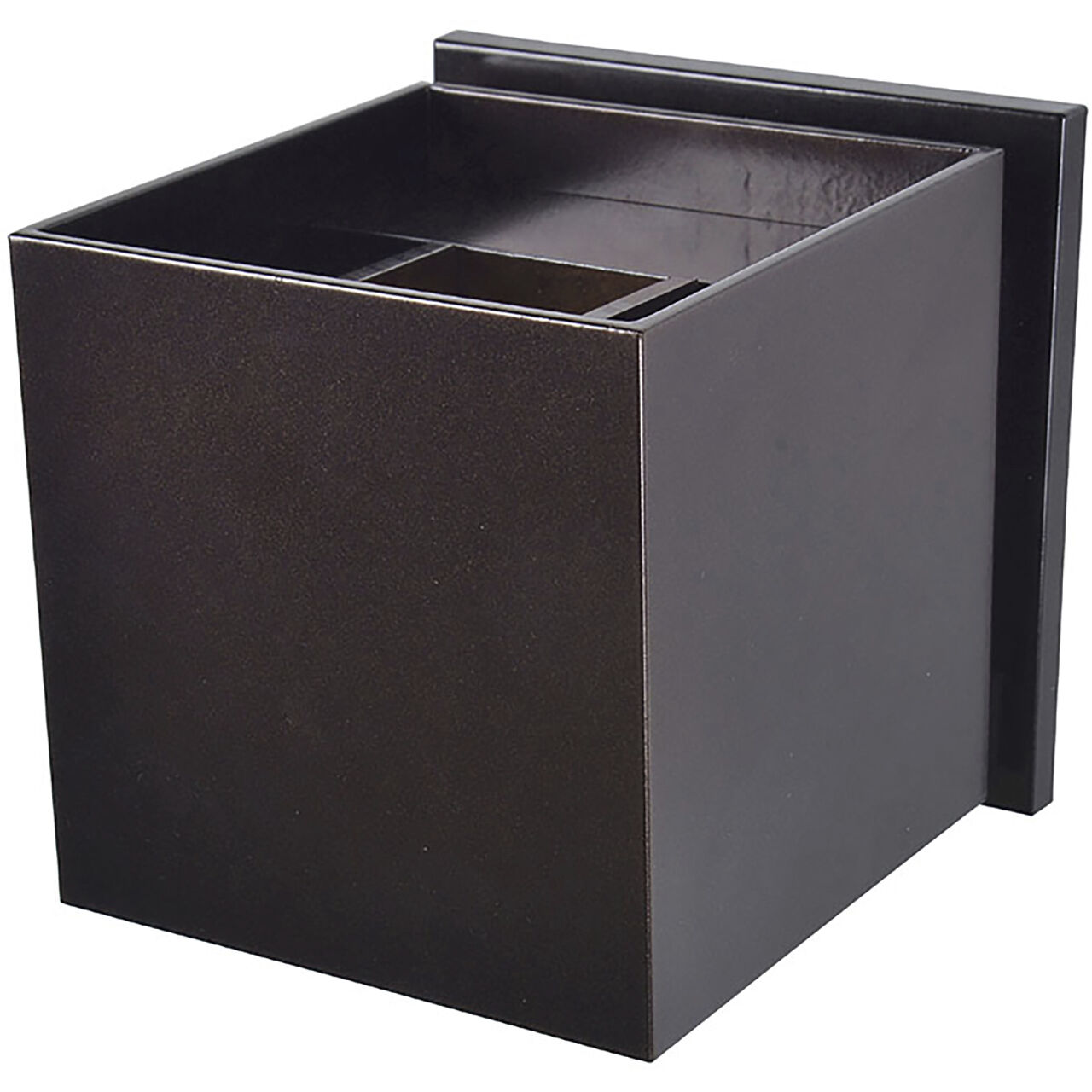 Square LED 4.75 inch Bronze Outdoor Wall Sconce