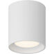 Bongo 5.5 inch White Flush Mount Ceiling Light