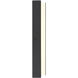 Numero LED 4.75 inch Black ADA Wall Sconce Wall Light