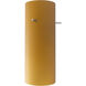 Cylinder Glass 4 inch Pendant Glass Shade in Amber, Cylinder