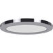 ModPLUS LED 9 inch Chrome Flush Mount Ceiling Light