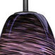 Chianti 1 Light 5 inch Oil Rubbed Bronze Pendant Ceiling Light in Purple Swirl