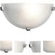 Mona Wall Sconce Wall Light in Brushed Steel