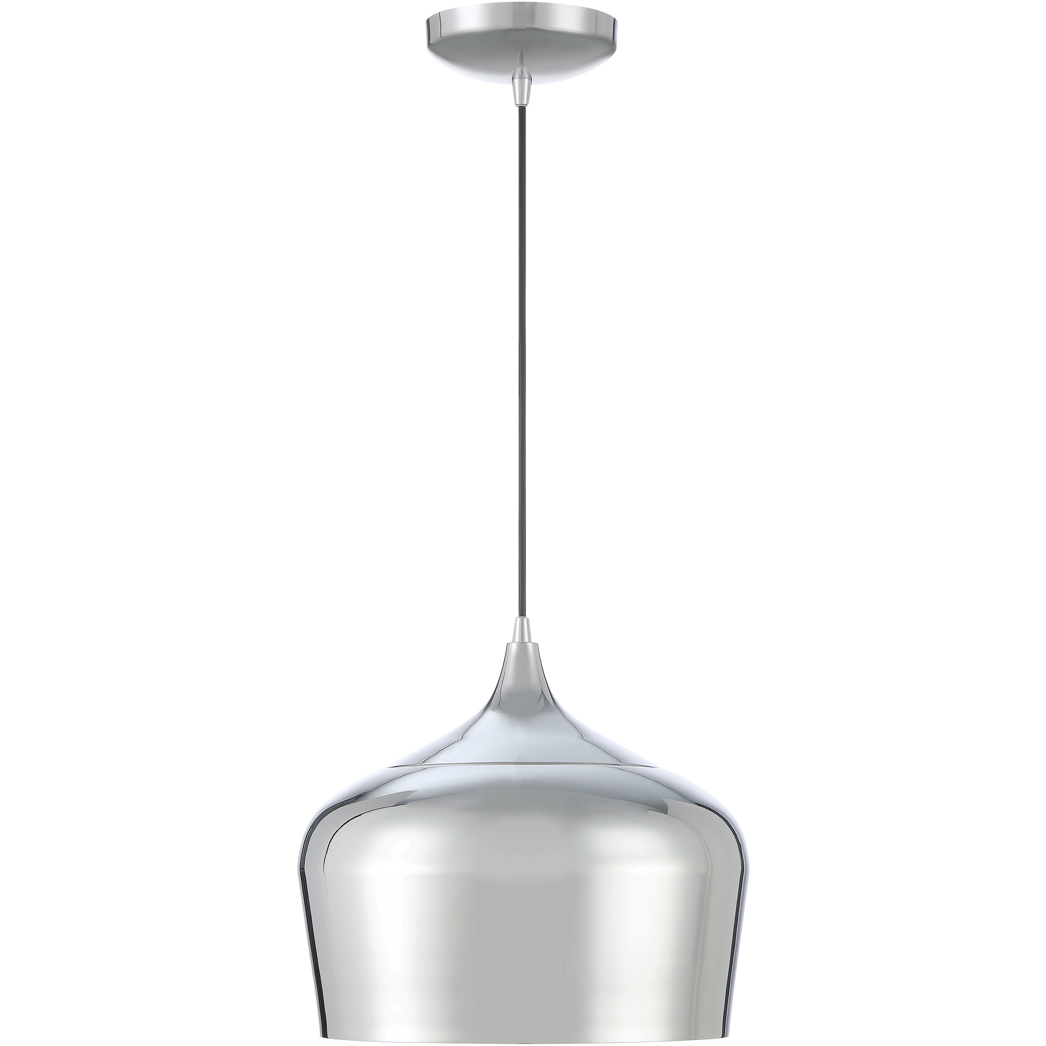 Blend 12 inch Chrome Pendant Ceiling Light