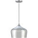 Blend 12 inch Chrome Pendant Ceiling Light