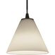 Martini LED 7 inch Oil Rubbed Bronze Pendant Ceiling Light in White