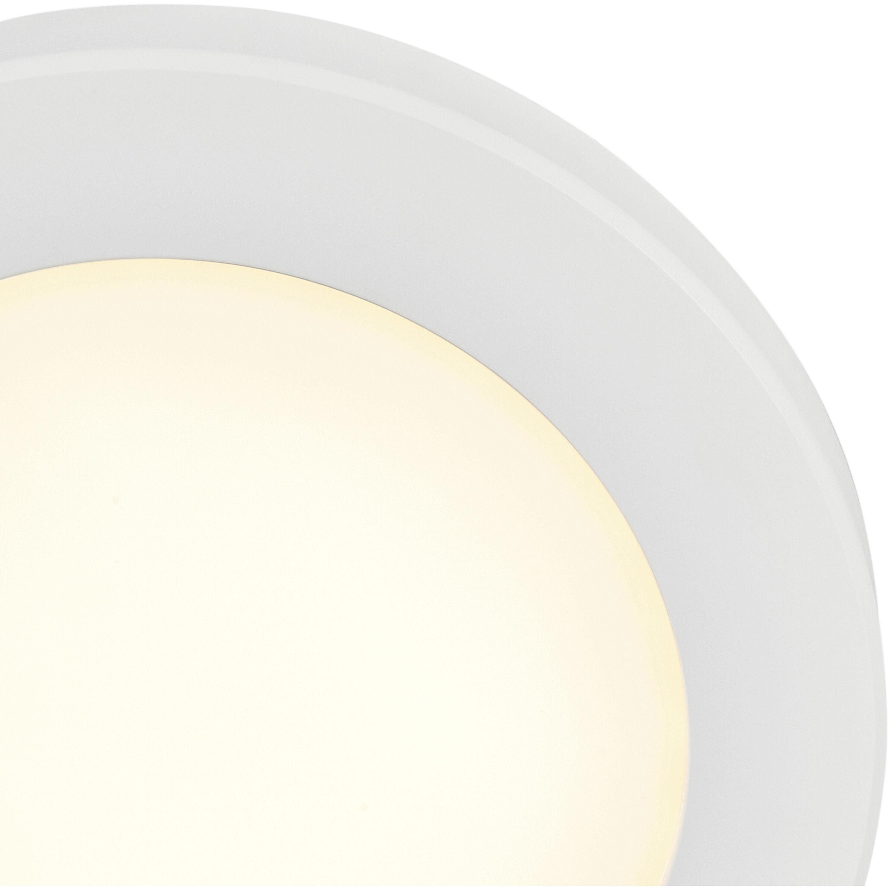 Slim LED 9 inch White Flush Mount Ceiling Light