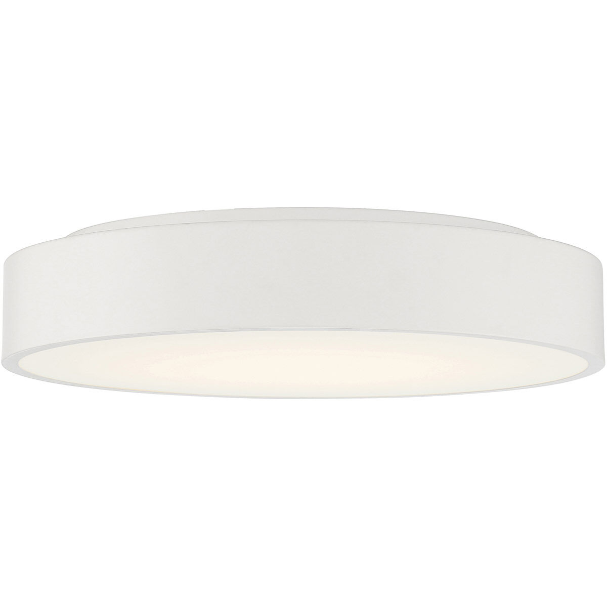 Como LED 13.75 inch White Flush Mount Ceiling Light
