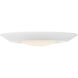 Ace 7.25 inch White Flush Mount Ceiling Light