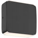 Newport LED 5.5 inch Black Flush Mount