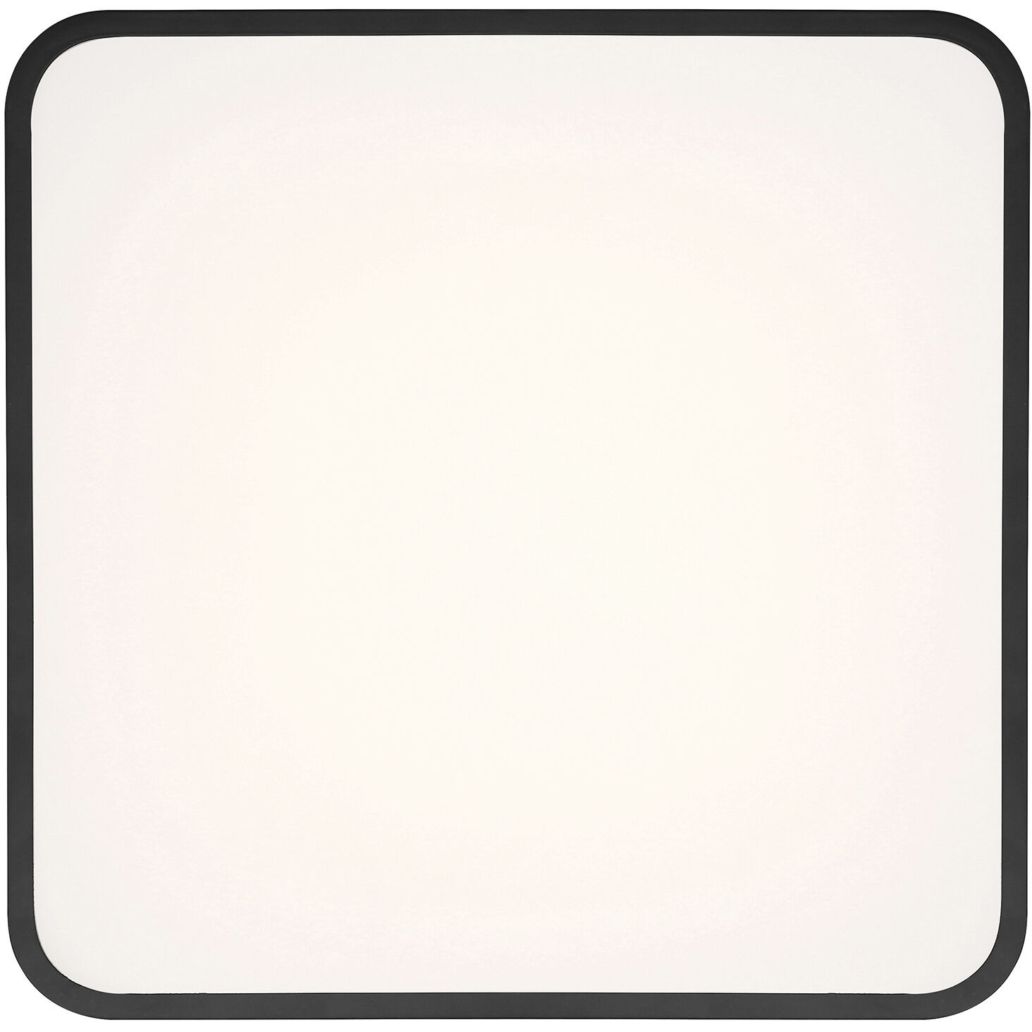 Granada LED 19.75 inch Black and White Flush Mount Ceiling Light