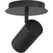 Prado 5 inch Matte Black Flush Mount Ceiling Light