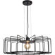 Wired LED 23 inch Black Pendant Ceiling Light