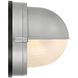 Nauticus 1 Light 4 inch Satin Outdoor Wall Sconce