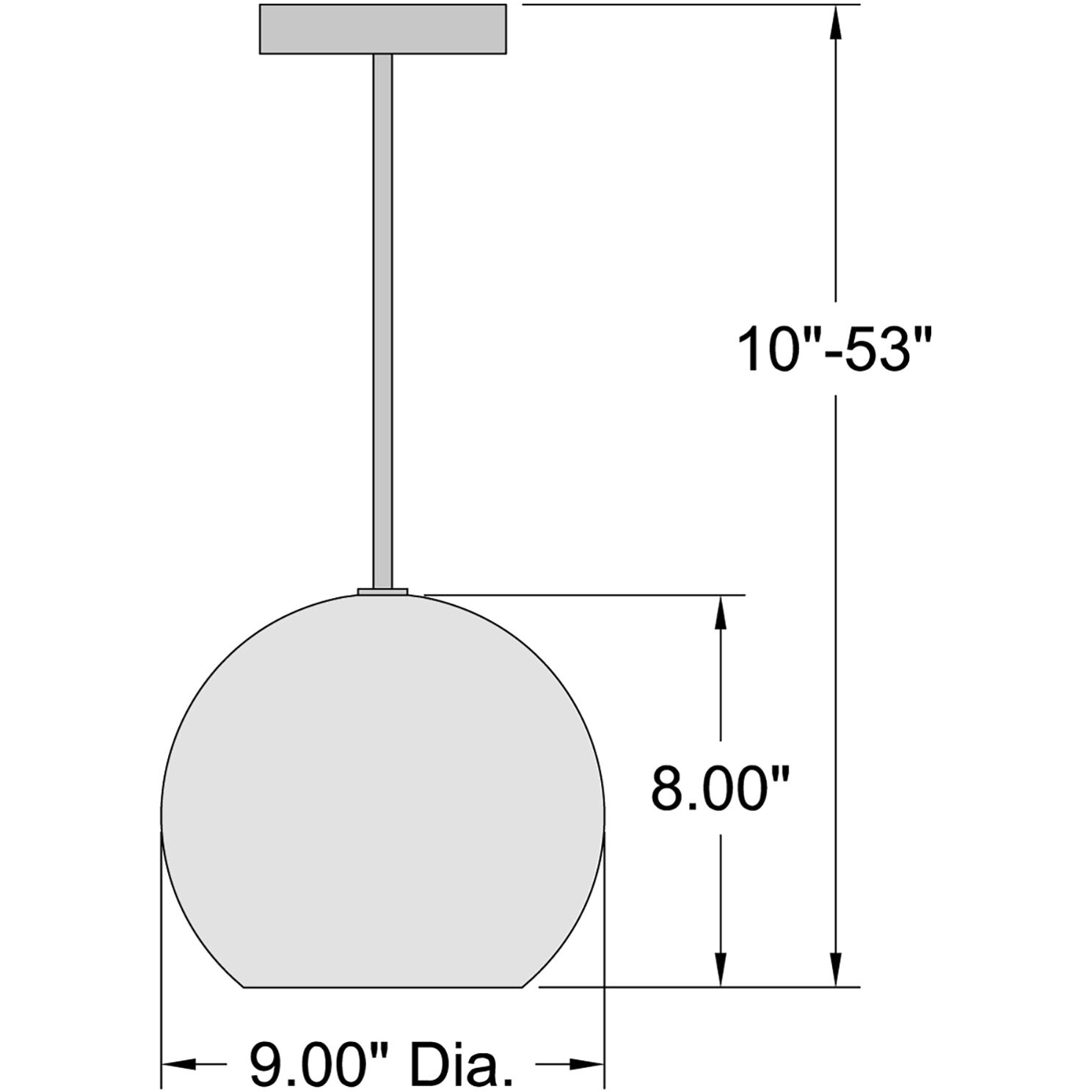 Nitrogen 1 Light 9 inch Brushed Steel Pendant Ceiling Light