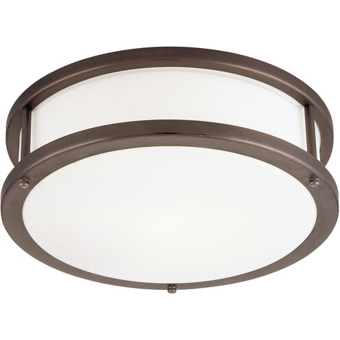 Conga 2 Light 16 inch Bronze Flush Mount Ceiling Light in Incandescent