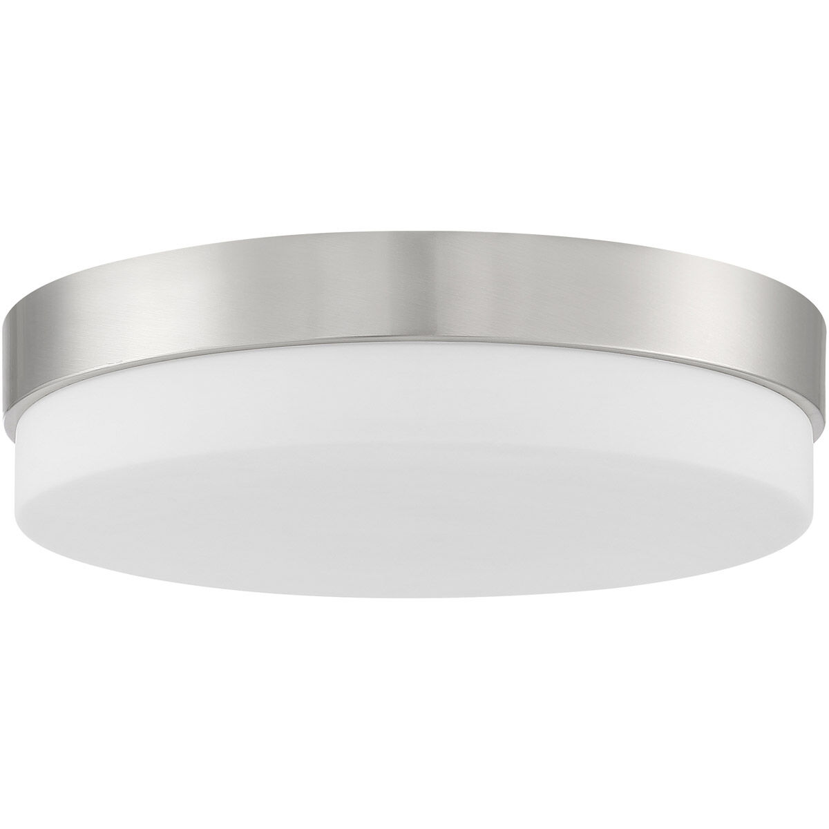 Roma LED 11 inch Brushed Steel Flush Mount Ceiling Light