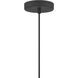 Seoul 1 Light 15 inch Black Pendant Ceiling Light