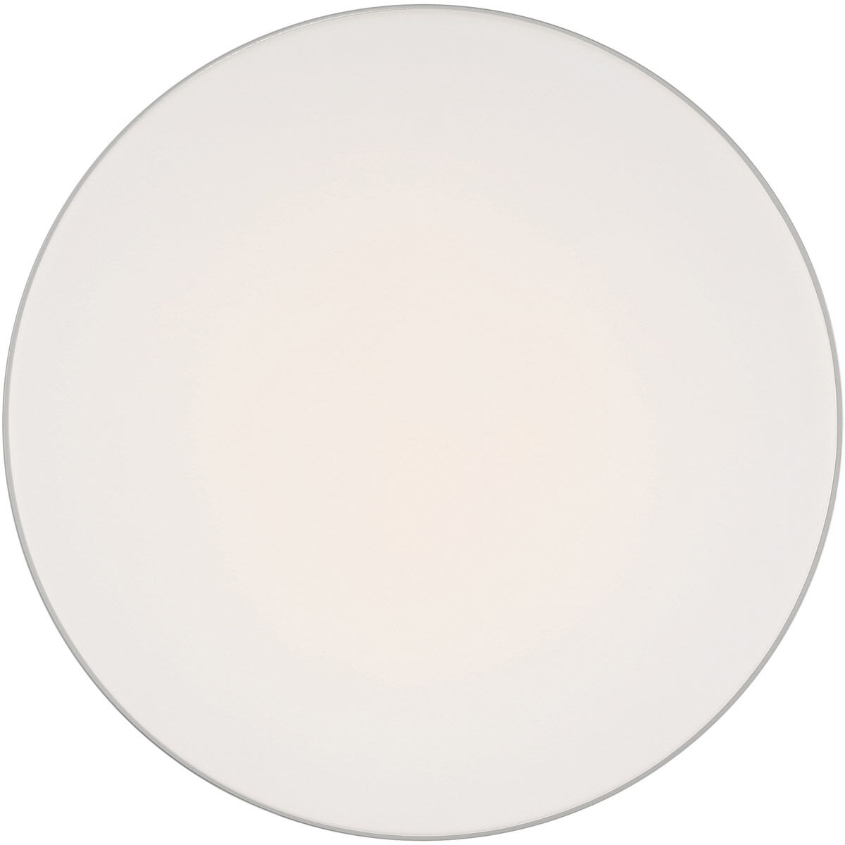 Roma LED 11 inch Brushed Steel Flush Mount Ceiling Light