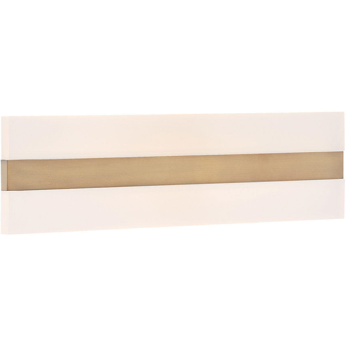 Netherton LED 18 inch Antique Brass LED Vanity Light Wall Light in Antique Brushed Brass