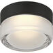 Masso 5 inch Matte Black Flush Mount Ceiling Light