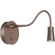Epiphanie LED 5 inch Bronze Wall Task Light Wall Light