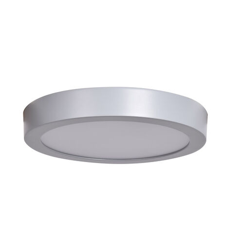 Strike 2.0 LED 10 inch Silver Flush Mount Ceiling Light