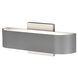Montreal LED 5 inch Satin Outdoor Wall Sconce