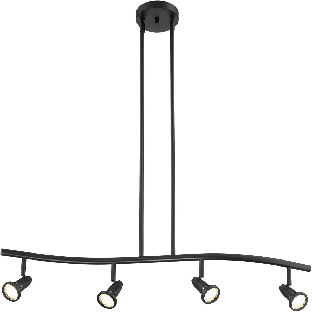 Cobra LED 8 inch Black Pendant - Spotlight Ceiling Light