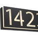 Numero Wet 12.5 inch Black ADA Wall Sconce Wall Light