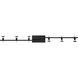 Viper 6 Light 120 Black Track Ceiling Light