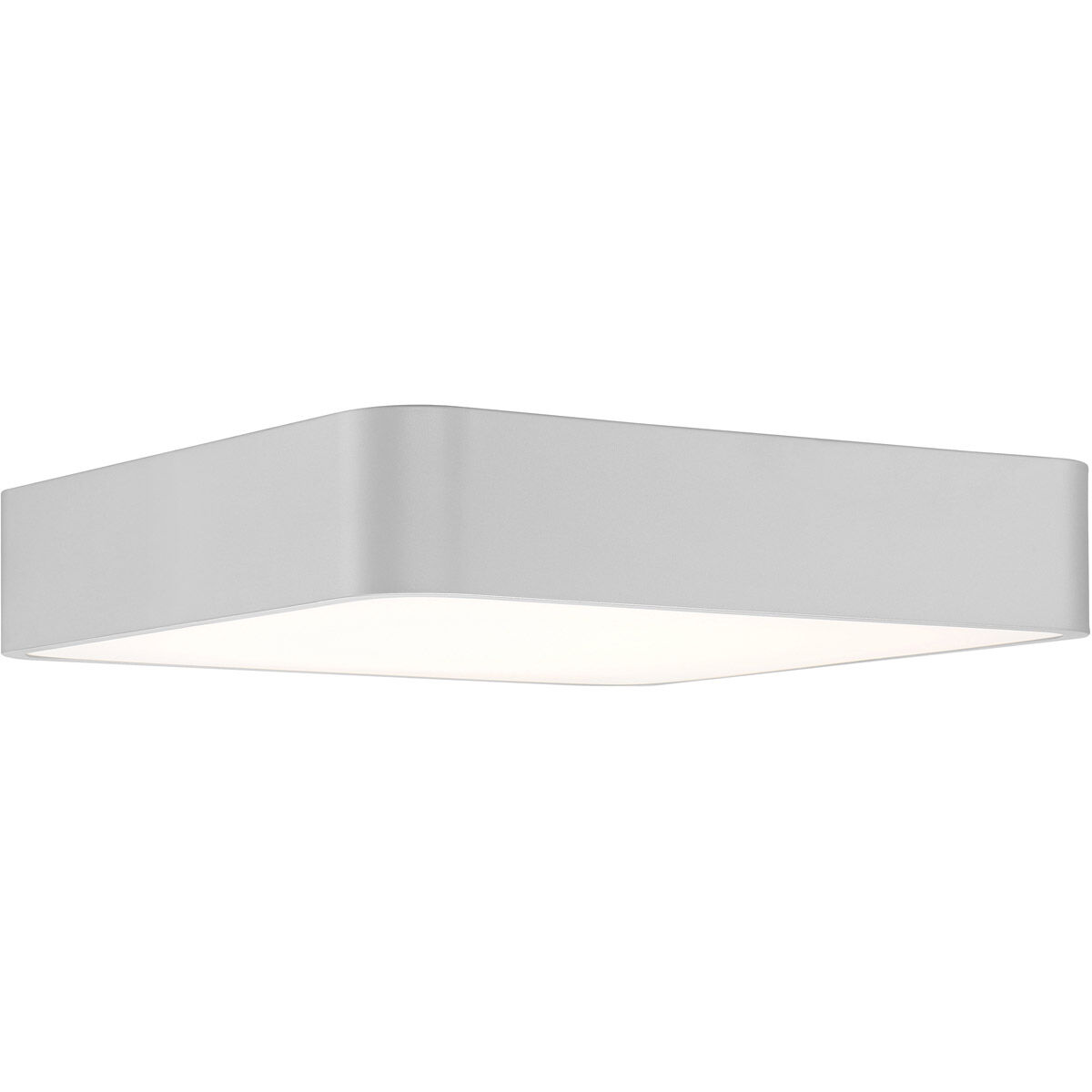 Granada LED 19.75 inch Satin and White Flush Mount Ceiling Light